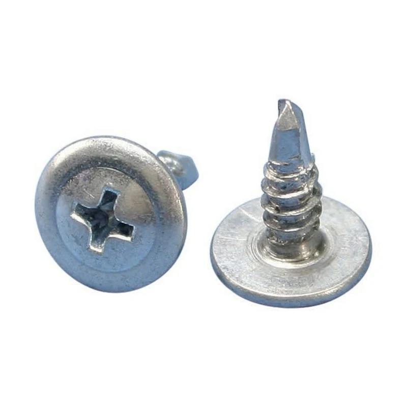 Self-Drill Screw, Wafer Head, Phillips, 8 x 1/2", Box of 1000 By nVent Caddy SMS8
